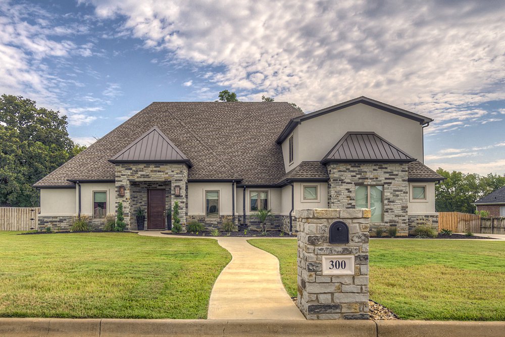 Exterior Front - 300 Deer Crossing, Bullard Texas - Megan Clader